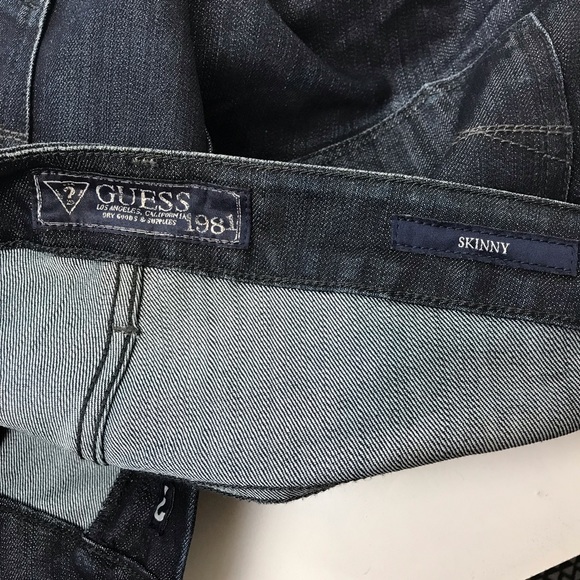 Guess Skinny Jeans Sz 32 X 32 - Picture 5 of 8